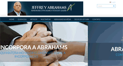 Desktop Screenshot of abrahams.com.br