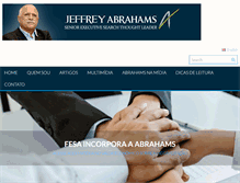 Tablet Screenshot of abrahams.com.br